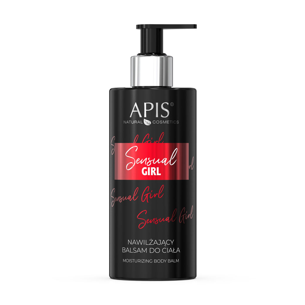 Зволожувальний лосьйон для тіла Apis Natural Cosmetics Sensual Girl Moisturizing Body Balm, 300 мл